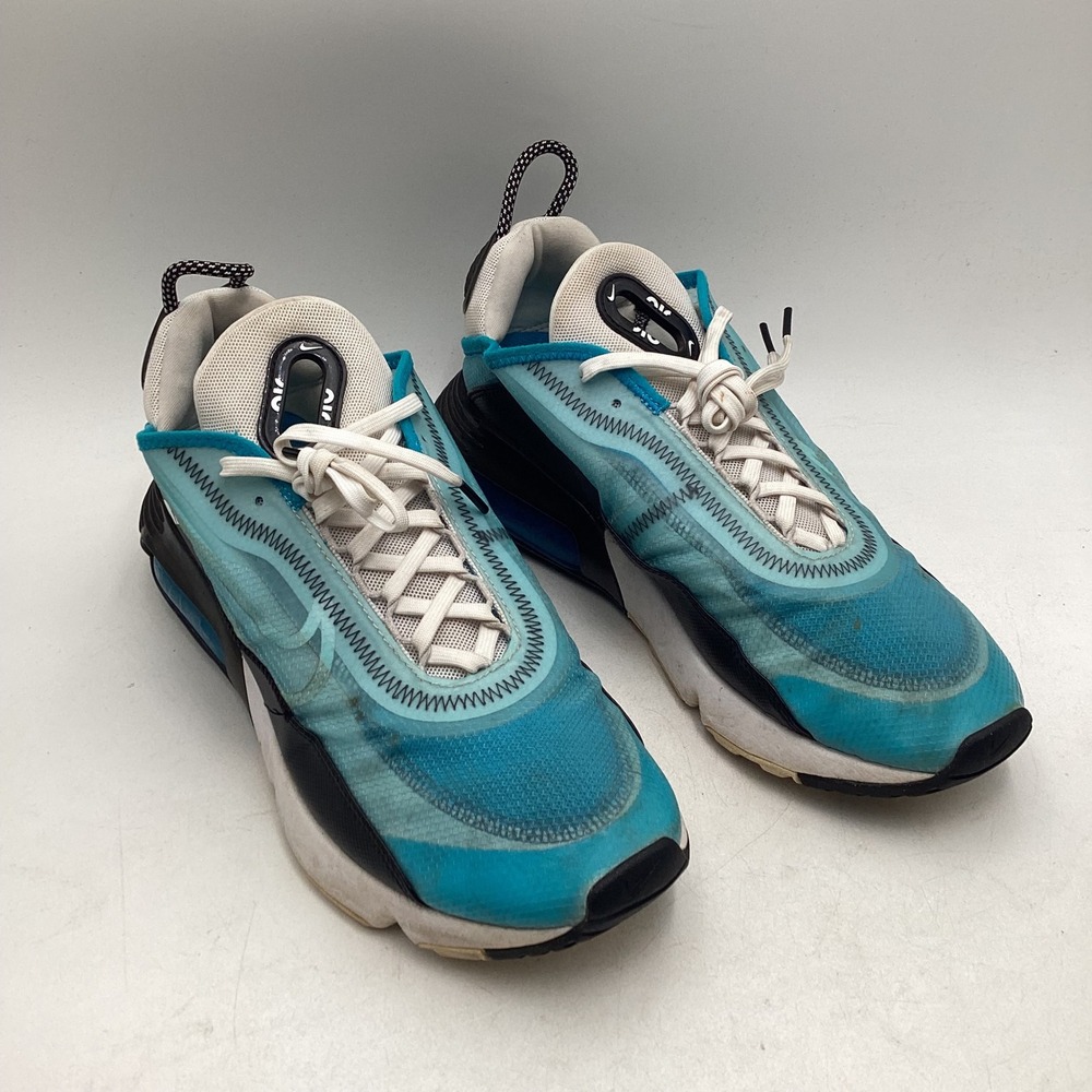Nike Air Max 2090 Laser Blue Black White Sneakers CT1091-400 Mens 9